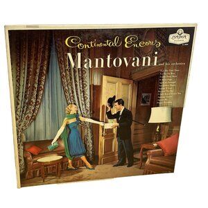 Mantovani And His Orchestra Continental Encores (Vinyl, 1959) London LL 3095